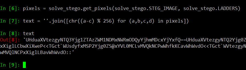 Stego ASCII Text